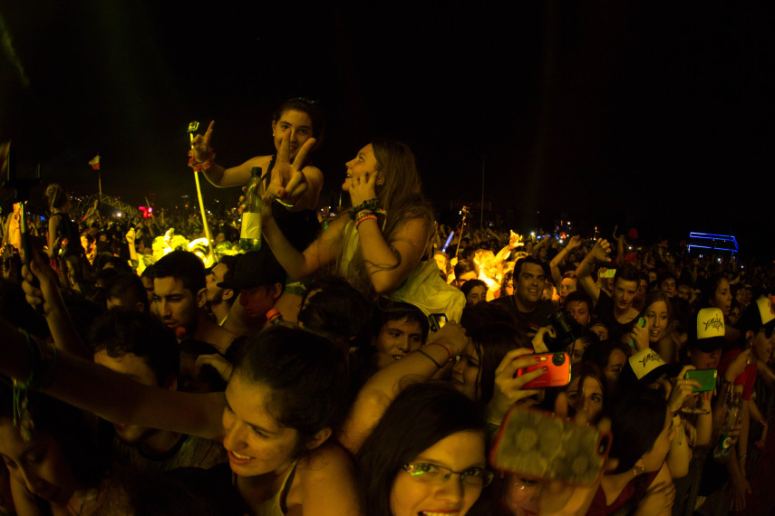 Plateia de Calvin Harris