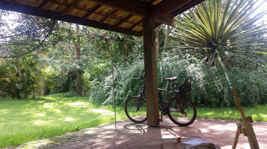 A vista da casa