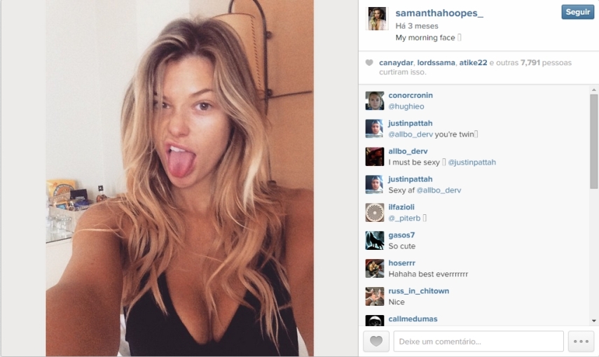 Veja fotos da Samantha Hoopes, o novo affair de Russell Wilson