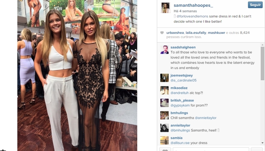 Veja fotos da Samantha Hoopes, o novo affair de Russell Wilson
