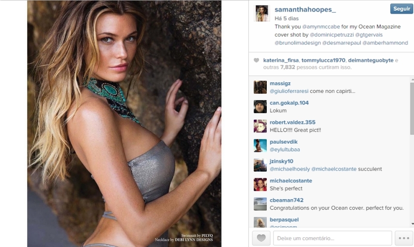 Veja fotos da Samantha Hoopes, o novo affair de Russell Wilson
