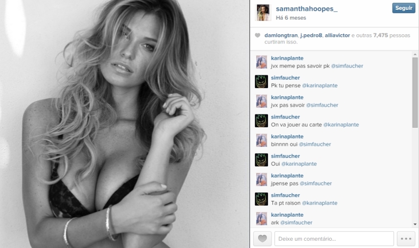 Veja fotos da Samantha Hoopes, o novo affair de Russell Wilson