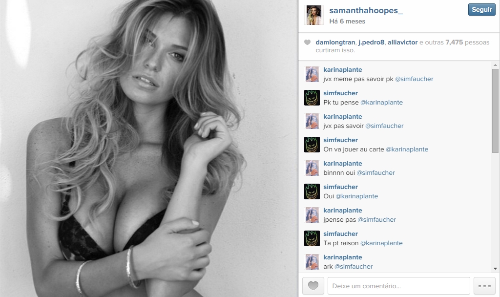 Veja fotos da Samantha Hoopes, o novo affair de Russell Wilson