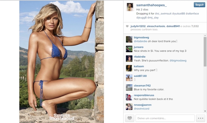 Veja fotos da Samantha Hoopes, o novo affair de Russell Wilson