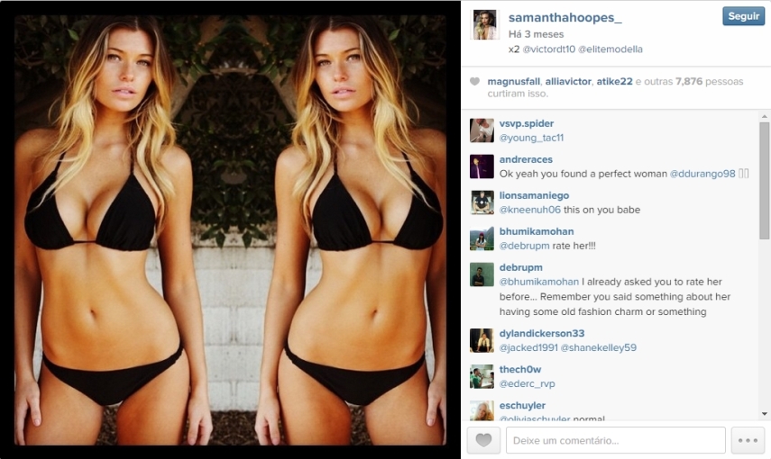 Veja fotos da Samantha Hoopes, o novo affair de Russell Wilson