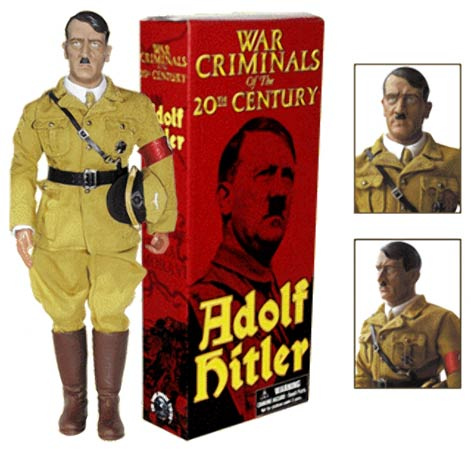 Assusta bastante a figura do Adolf Hitler estar associada a um brinquedo para criança 