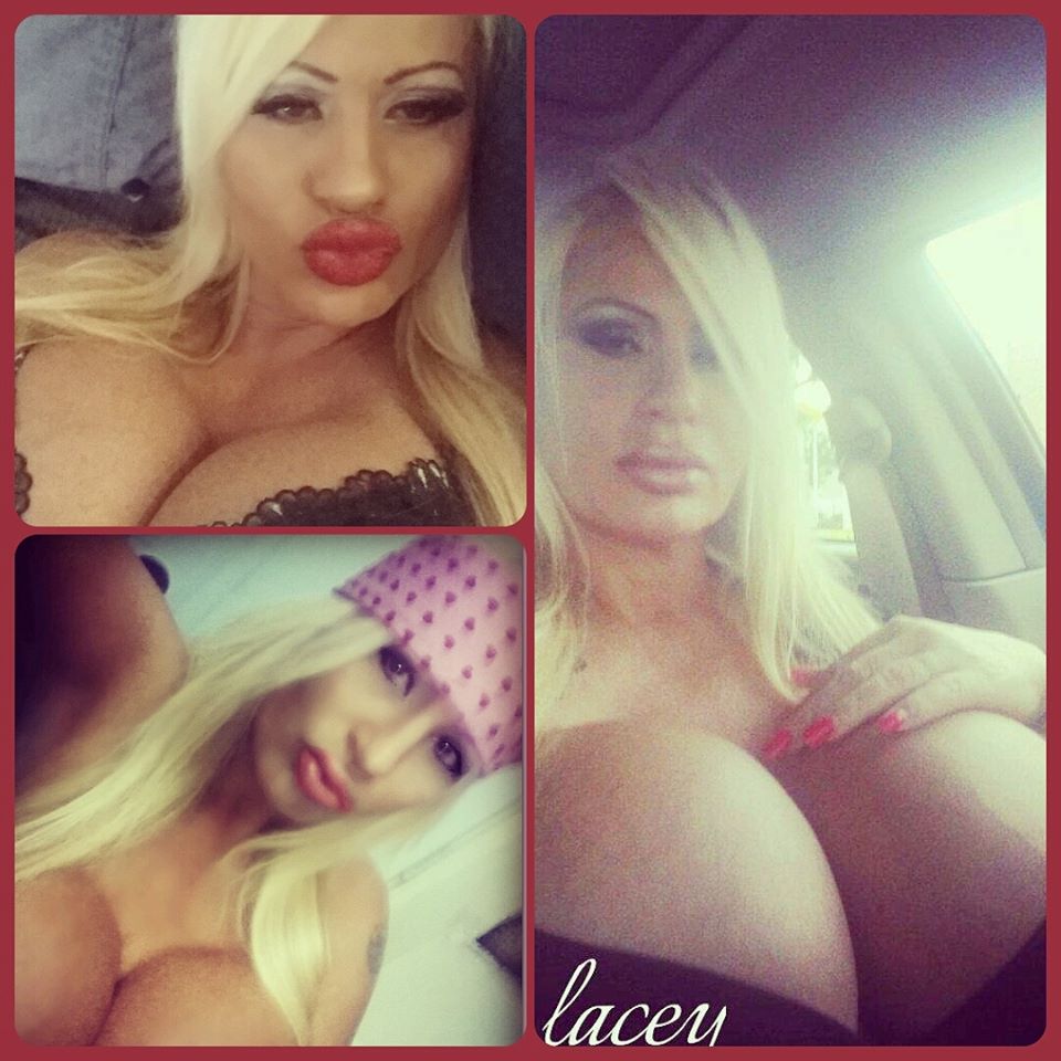 A modelo Lacey Wild quer ter os maiores seios artificiais do mundo