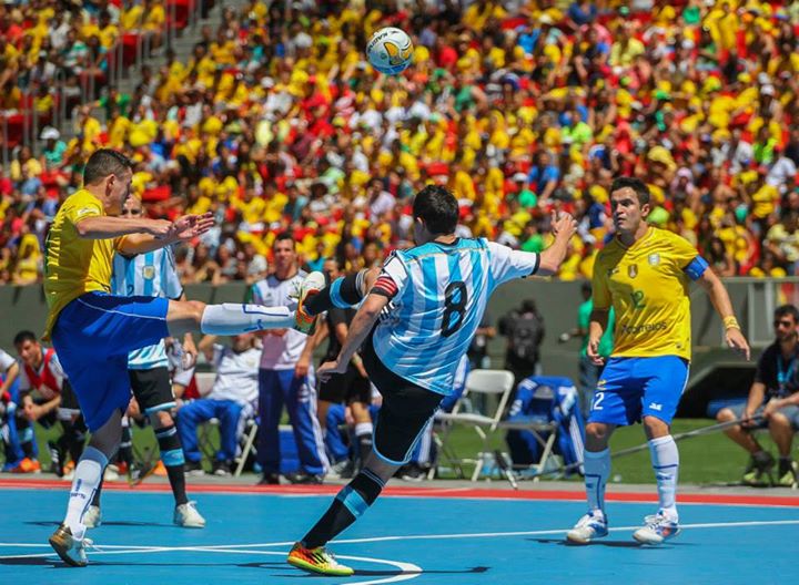 Estádio também já teve Desafio Internacional de Futsal