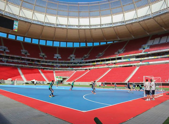Estádio também já teve Desafio Internacional de Futsal