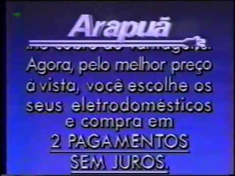 As Lojas Arapuã começaram em 1957 e chegaram a ter 265 lojas, mais de dois mil funcionários e lucro de R$1,6 bilhão. Em 1999, rivalizando com Casas Bahia e Ponto Frio, a Arapuã foi considerada a empresa de varejo de capital aberto mais rentável do Brasil. A empresa ainda não entrou em falência, mas a dívida atual da empresa é superior a R$ 1 bilhão. Hoje as Lojas Arapuã apenas vende roupas baratas.