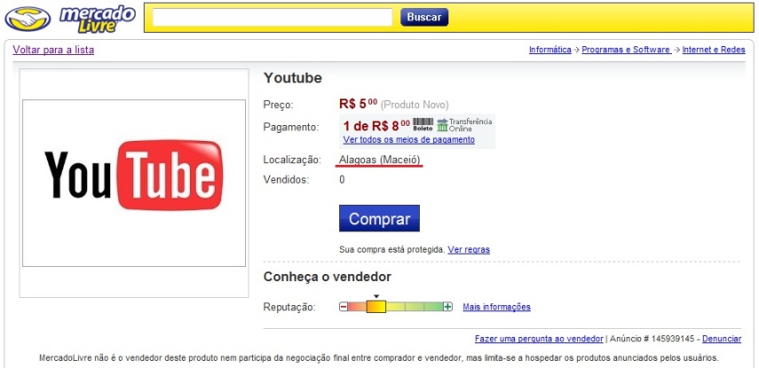 Ah, então foi assim que o Google comprou o Youtube?