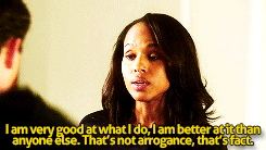 Da mesma criadora de Greys Anatomy, a série foca na carreira de Olivia Pope , uma ex-diretora de comunicação da Casa Branca, que abre sua própria firma de gerenciamento de crises. 