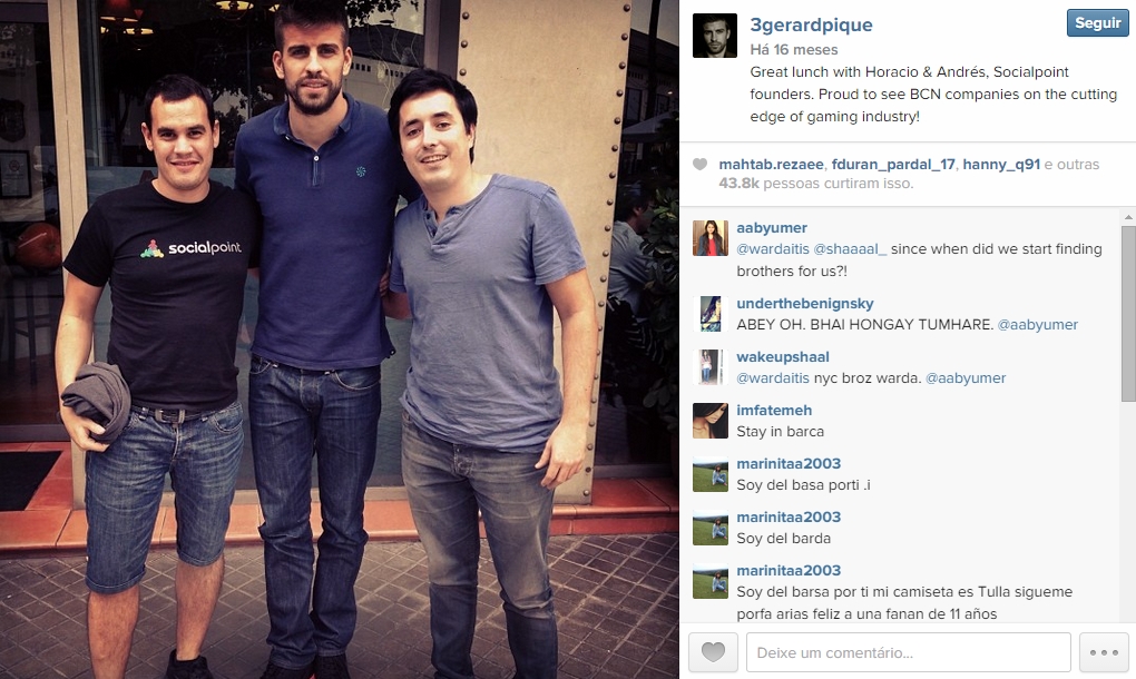 Mesmo sim, Piqué mostra estilo e é um dos atletas a ter o estilo seguido