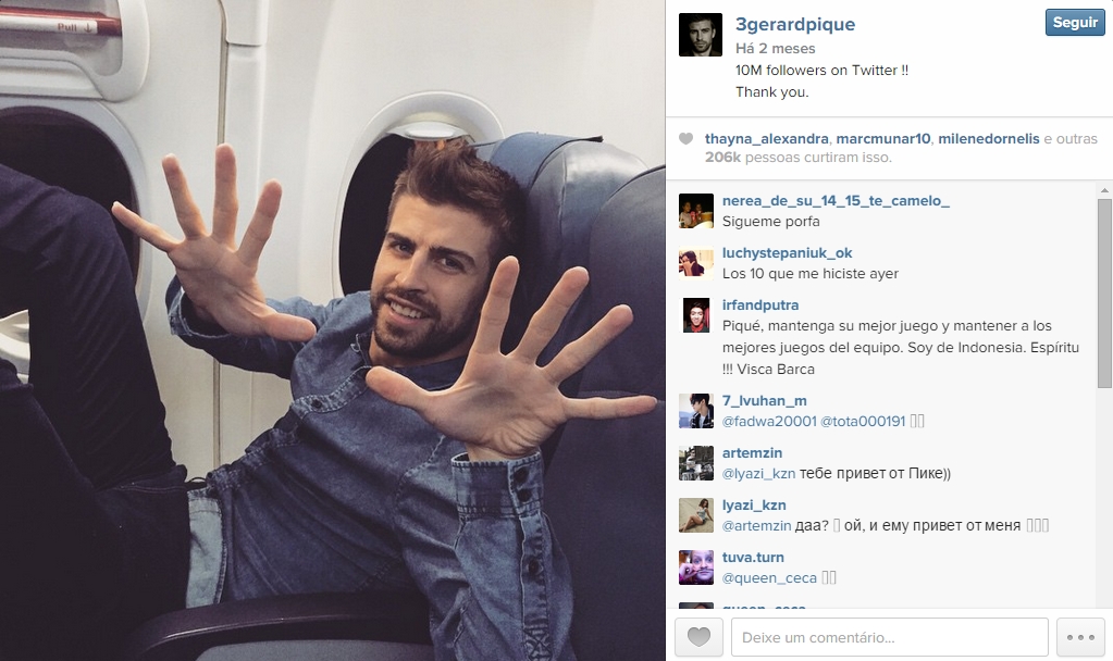 Mesmo no estilo casual, Piqué consegue mandar bem na vestimenta