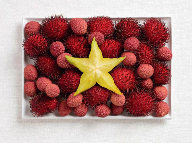 Vietnã: rambutã, lichia e carambola