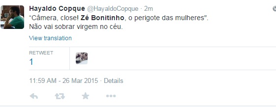 Cuidado aí 