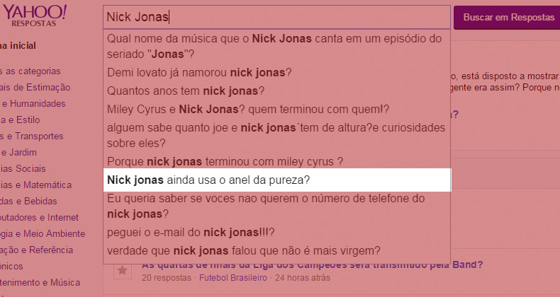 Não sei, alguém viu o anel do Nick?