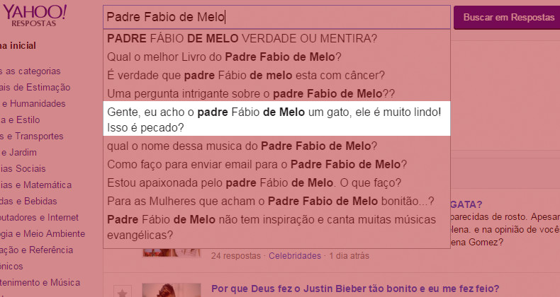 Só se você usar as mãos