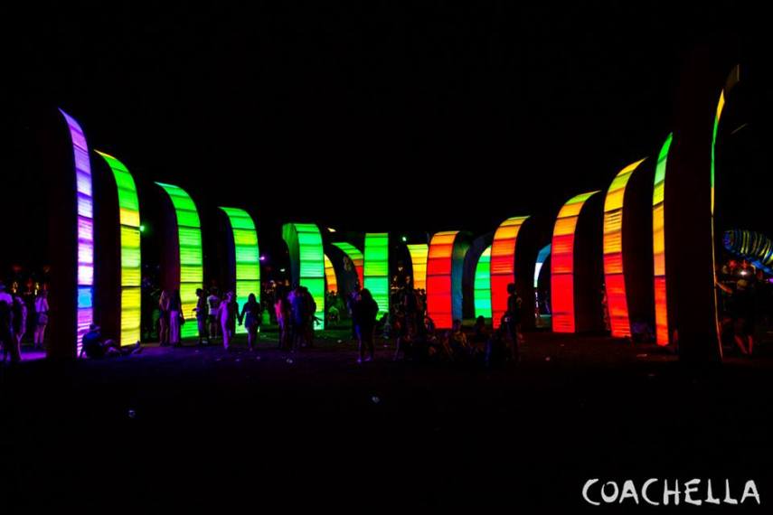 A parte visual do festival, que ARRASA!