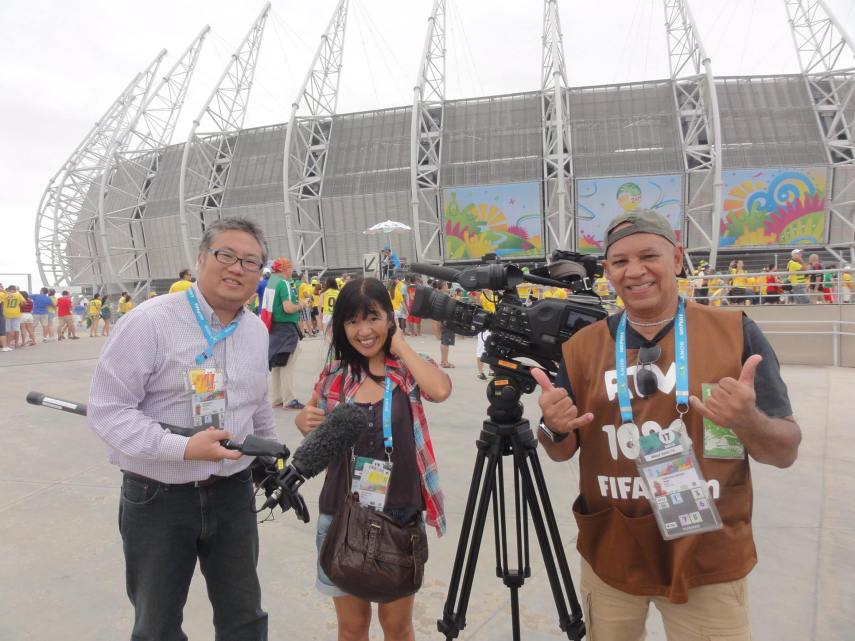 Kiyomi Nakamura, a repórter japonesa mais brasileira do mundo