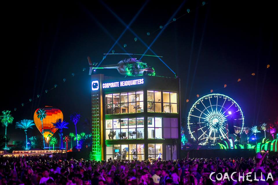 Deu sua voltinha de helicóptero no festival?