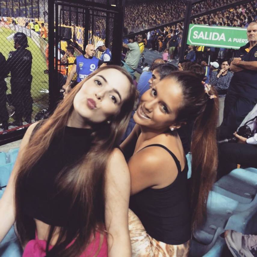 Las Boquitas, as famosas cheerleaders do Boca Juniors