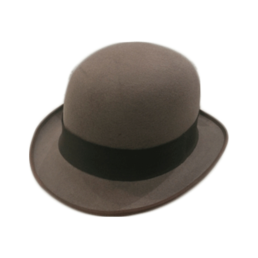 <a href="http://www.aesquina.com.br/index.php/features/feltro/item/169-chapeu-chaplin" target="_blank">A Esquina</a>, R$ 158