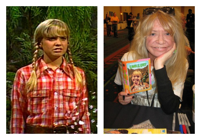 E a filha Holly (Kathy Coleman), todos perdidos numa terra de dinossauros, o tal Elo Perdido do título