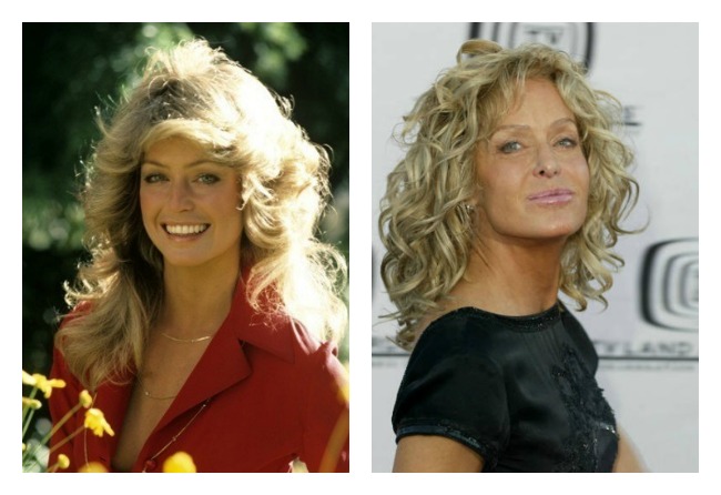 Estreou em 77, trazendo Farrah Fawcett como Jill (a atriz morreu em 2009)...