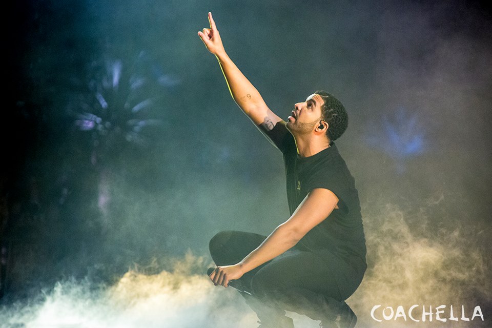 Drake, a principal atração do dia