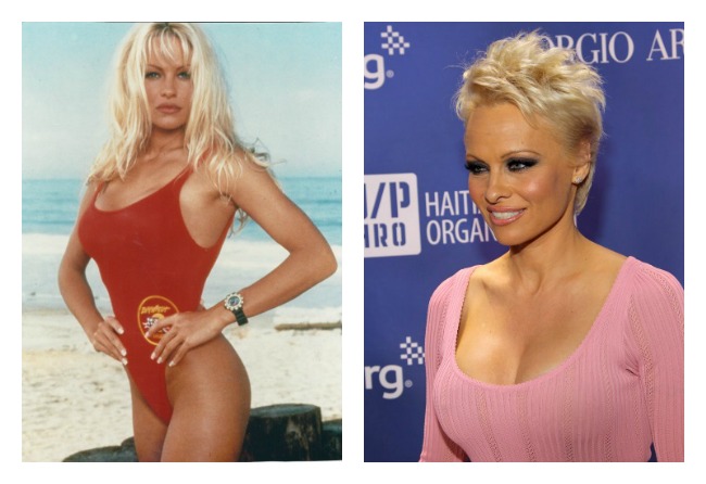 E ainda Pamela Anderson, em 