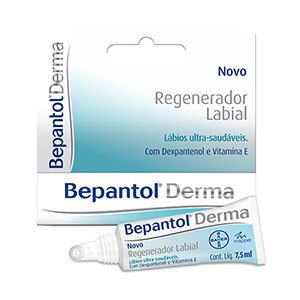 Regenerador labial com Dexpantenol e vitamina E, R$ 24, Bepantol, www.farmagora.com.br