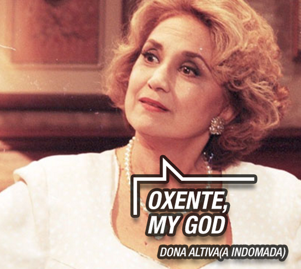O site Noveludos, por sua vez, resgata antigos bordões de novelas e transforma em memes, como este bordão de Altiva (Eva Wilma) em 