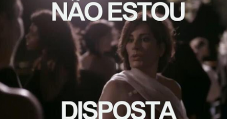 E agora chega, porque... 