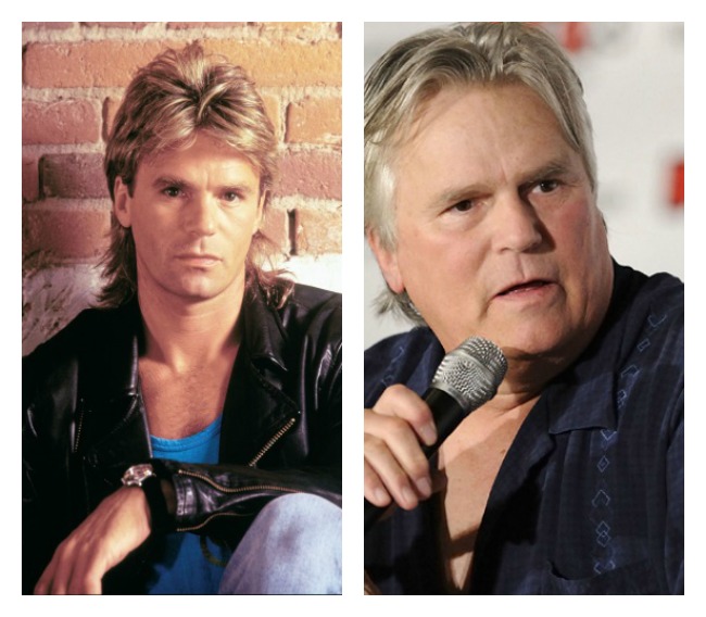 Richard Dean Anderson vivia o imortal MacGyver, ao som de 