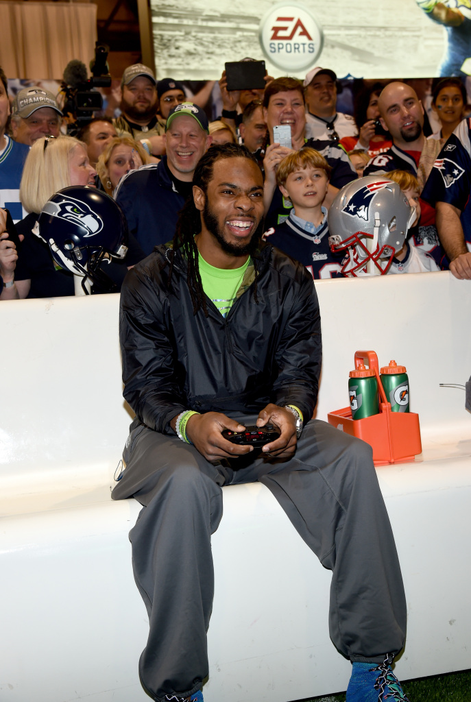 Richard Sherman foi o escolhido para estampar a capa do game Madden 2015