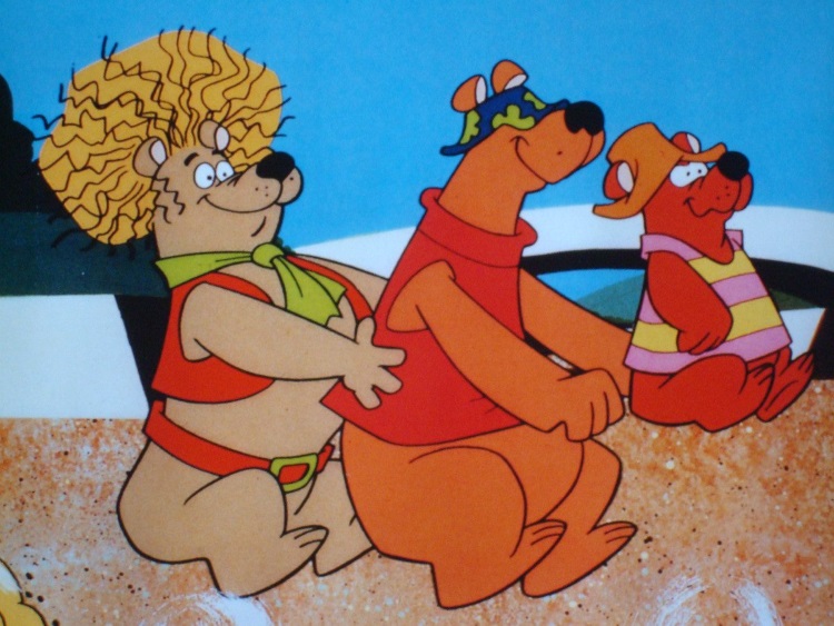 Um desenho inesquecível: o Urso do Cabelo Duro e sua motocicleta invisível