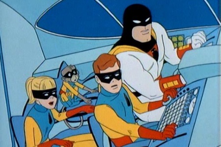 Ainda nos 60, desenhos de aventura marcaram época, como Space Ghost, também chamado de Fantasma do Espaço 
