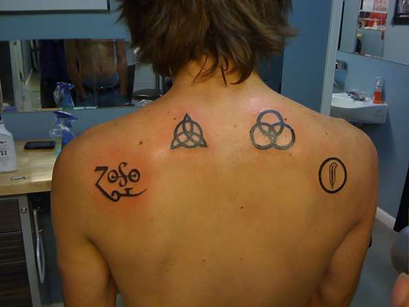 Os símbolos do Led Zeppelin