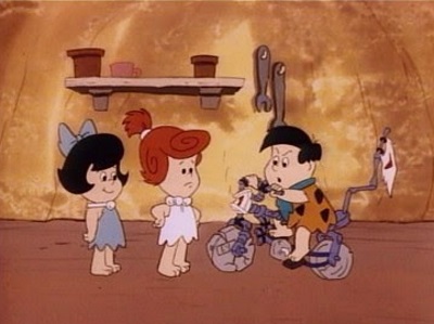 E com os Flintstones