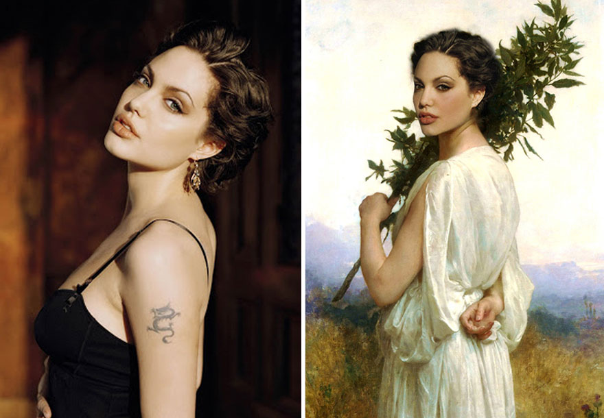 Branche de Laurier, por William Adolphe Bouguereau