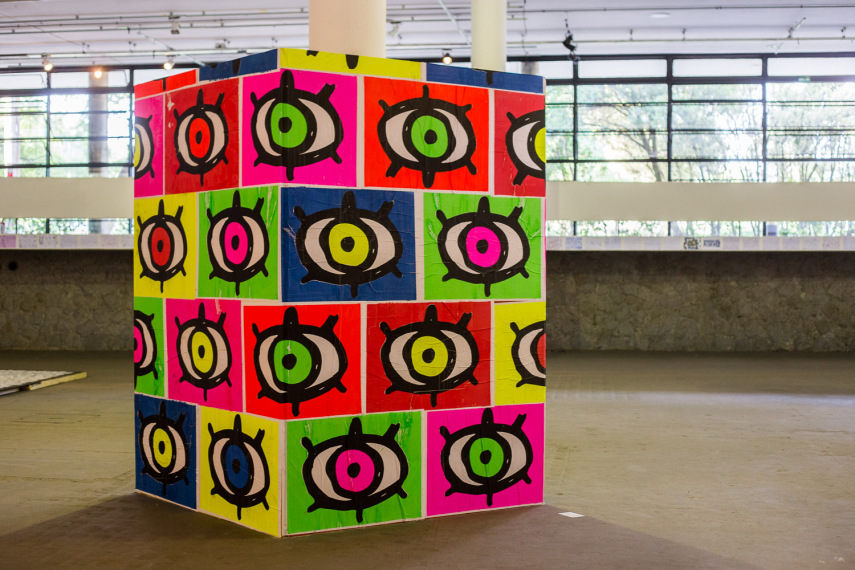 Obra da Bienal de Graffiti 
