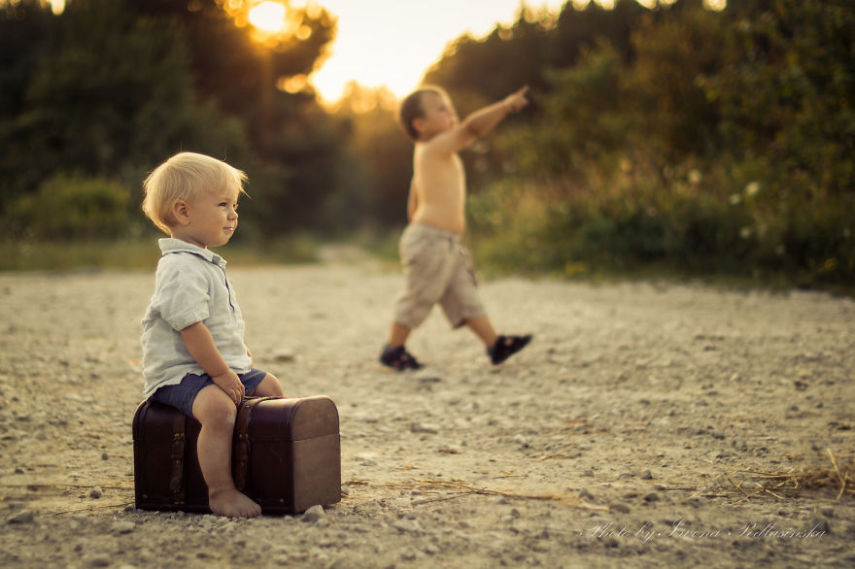 O olhar especial que uma mãe tem para os filhos, e o olhar especial que as crianças tem para o mundo