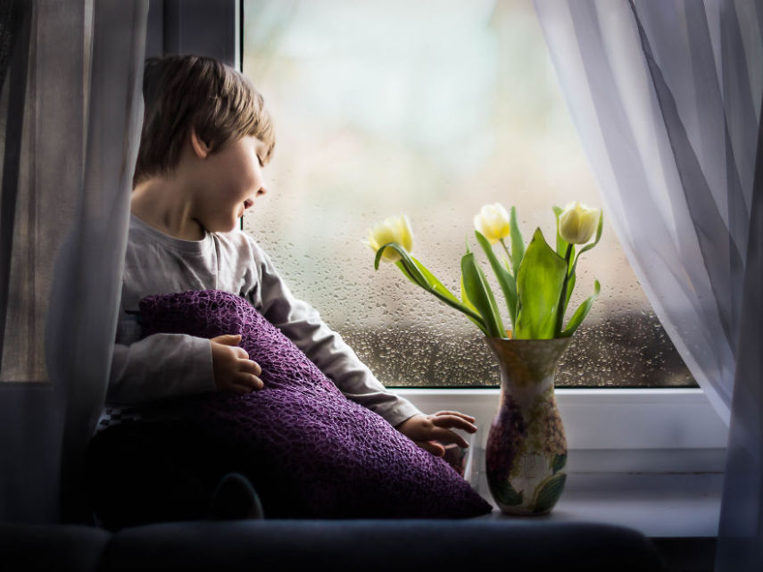 O olhar especial que uma mãe tem para os filhos, e o olhar especial que as crianças tem para o mundo