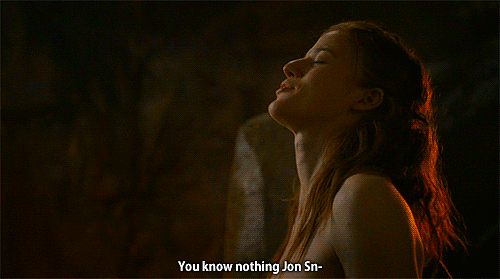 Pra quem não sabia de nada, Jon Snow parece ter mandado bem na hora de quebrar seus votos e dar prazer para a selvagem dos cabelos de fogo Ygritte.