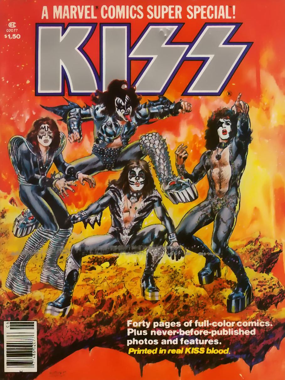 A HQ do Kiss, lançada em 1970 foi polêmica por que?

a) Assustou as crianças

b) Não vendeu nada

c) Foi impressa com o sangue dos integrantes

d) Os músicos não gostaram da ideia