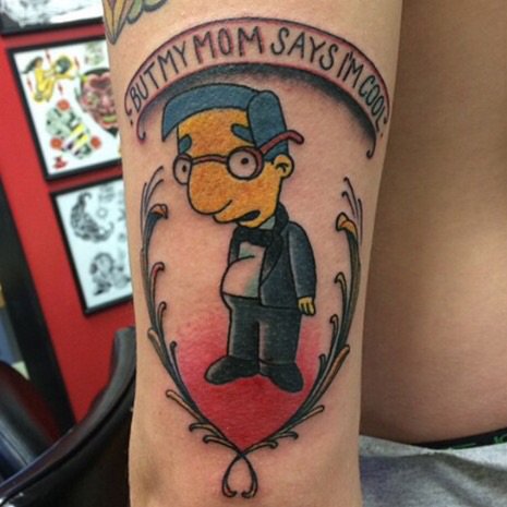 O Instagram thesimpsonstattoo junta quase 300 tatuagens inspiradas no desenho americano