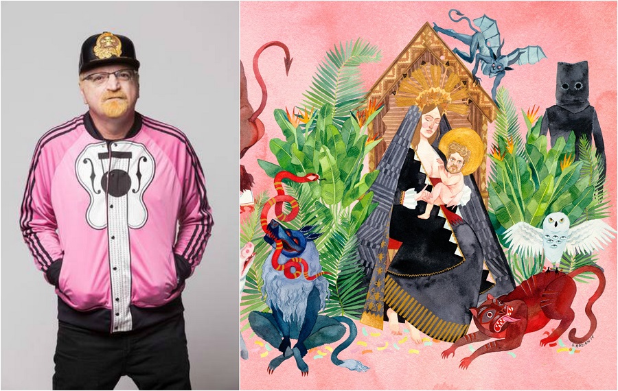 "Esse é o segundo disco do americano J. Tillman como Father John Misty. Ele foi do grupo Fleet Foxes. Peguei esse disco em vinil por varias razões: primeiro a capa dupla, quando você abre monta-se como se fosse um presépio, em 'pop up'. Segundo, porque o vinil é multi colorido, e terceiro porque além do vinil vem uma cópia do disco em CD. E, em quarto, o disco é ótimo pra quem gosta de música folk rock."