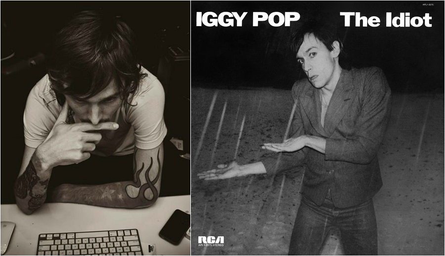 "O útimo disco que eu comprei foi o "Idiot" do Iggy Pop, usado e importado. Comprei na Benedito Calixto. Eu sou fã do "Lust For Life", que foi gravado no mesmo ano, em 6 dias. Gravaram rapidinho pra pegar o resto da grana e gastar com a vida. Os dois têm a produção e boa parte das composições do David Bowie. The Idiot é um discaço."