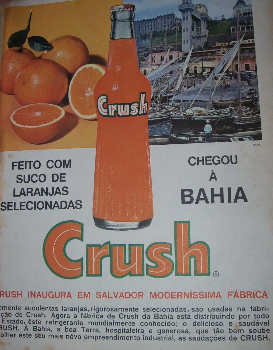 Assim como o Crush, que fez muito sucesso e hoje existe em apenas alguns estados do Nordeste, porém sem o tradicional sabor Laranja e apenas nos sabores Caju e Guaraná.